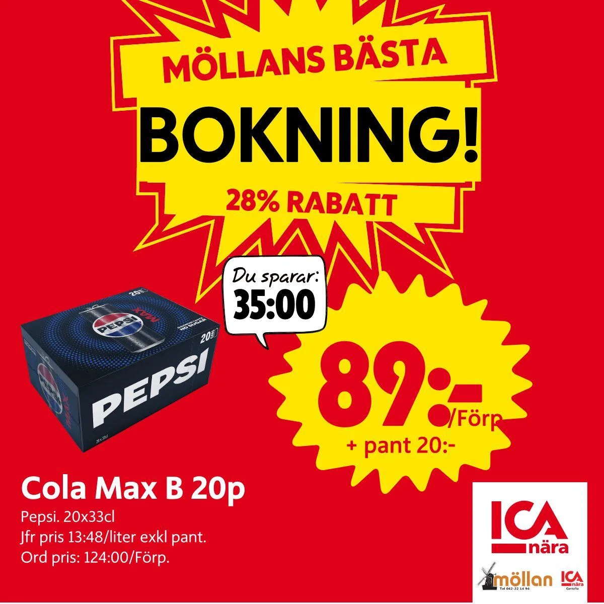 Mollans Bästa - Bokningserbjudande