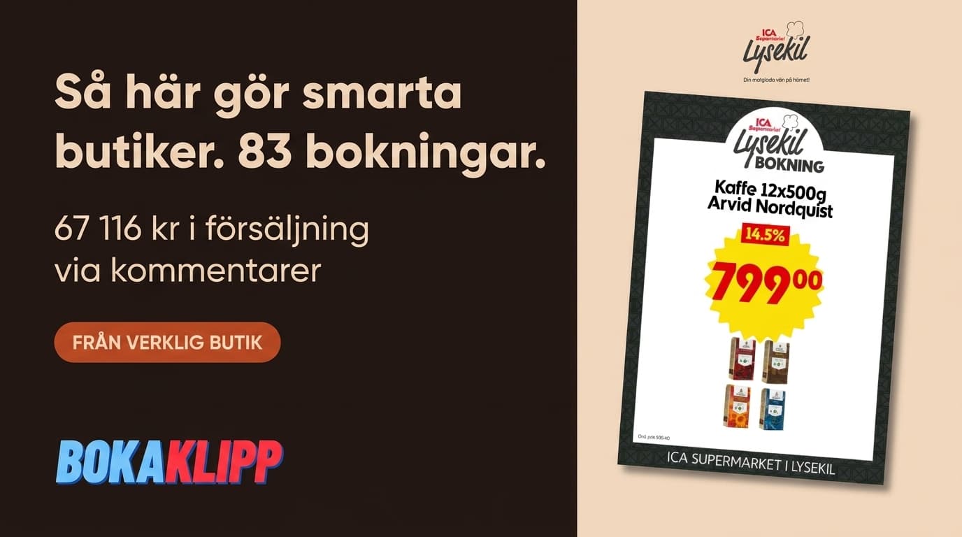 Se hur Ica Supermarket Lysekil sålde för över 67 000 kr med ett enda inlägg