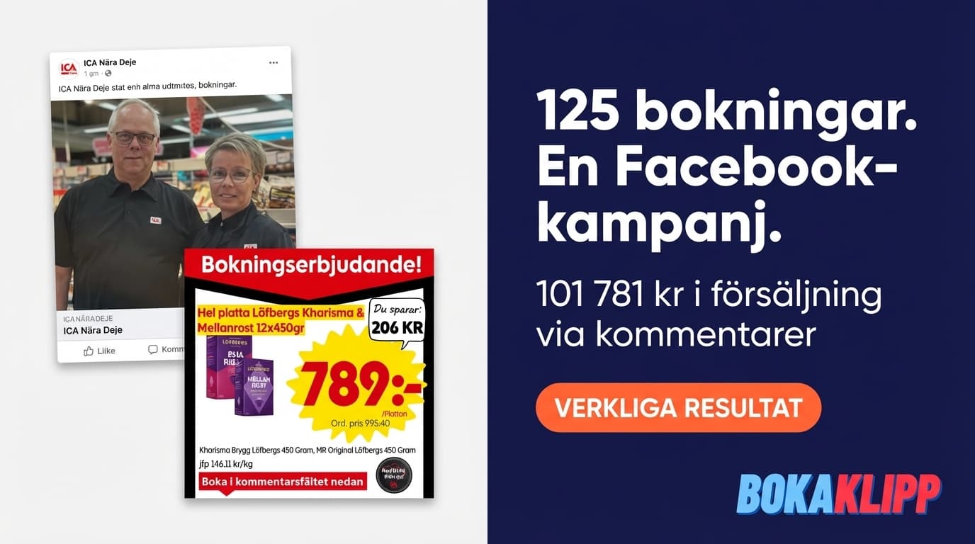ICA Nära Deje: Över 100 000 kr i försäljning med ett enda Bokaklipp!