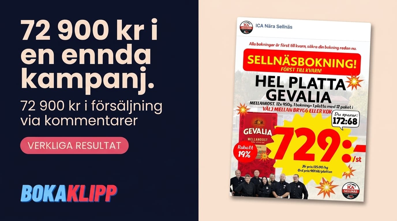 ICA Nära Sellnäs: Hur En Enkel Kampanj Genererade 72 900 kr!