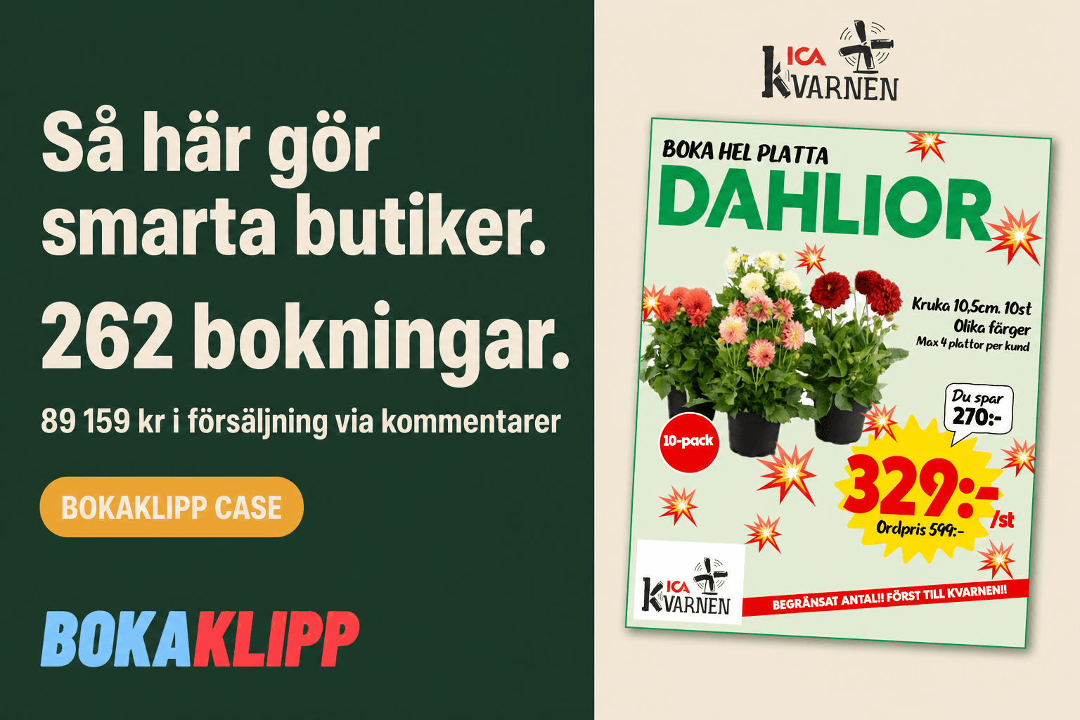 Hur Ica Supermarket Kvarnen sålde slut med en post