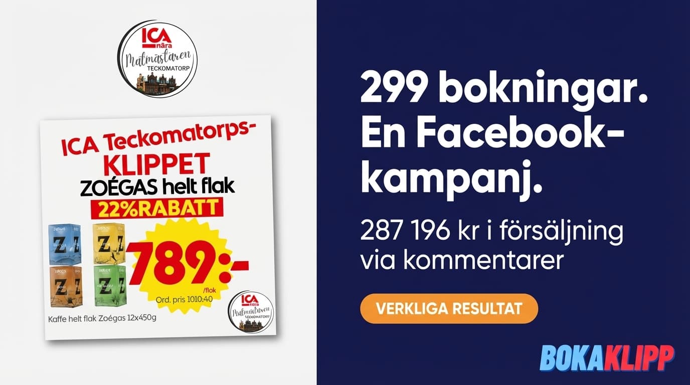 Hur Ica Nära Matmästaren byggde kundlojalitet och sålde kaffe för 287 196 kr med Bokaklipp