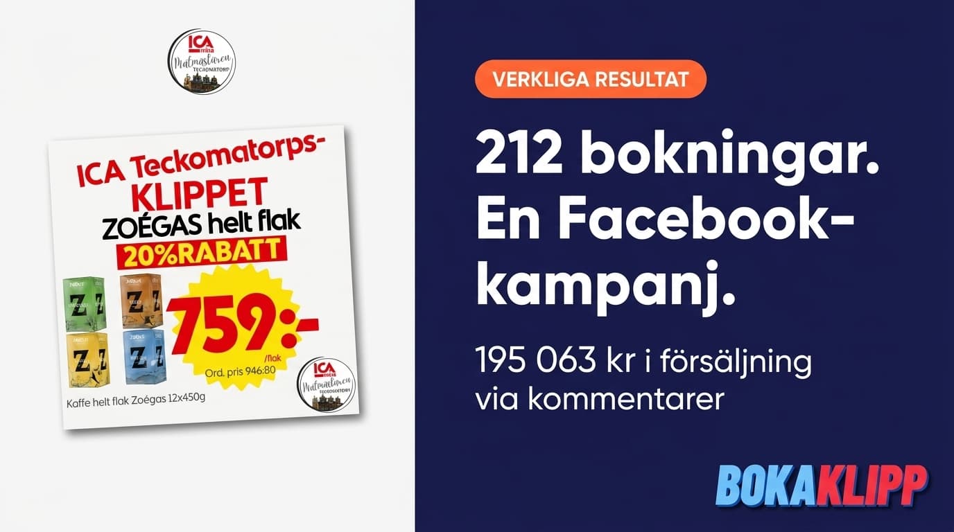 Hur Ica Nära Matmästaren bryggde 195 063 kr i försäljning med en Bokaklipp-kampanj