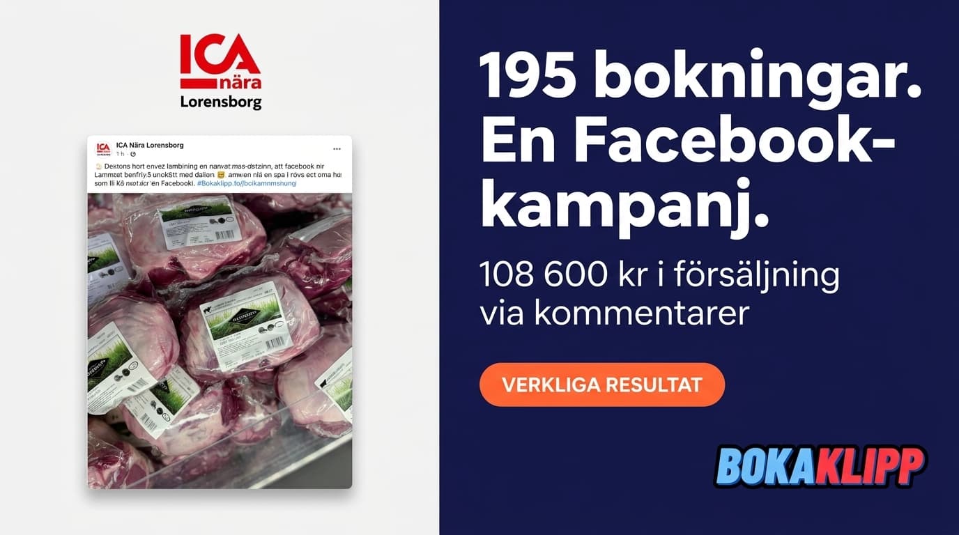 Hur ICA Nära Lorensborg sålde för över 100 000 kr med en enda Bokaklipp-kampanj