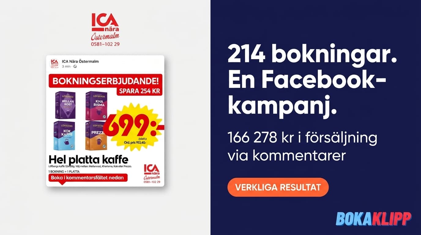 Så sålde ICA Nära Östermalms Lindesberg kaffe för över 166 000 kr med ett enda inlägg