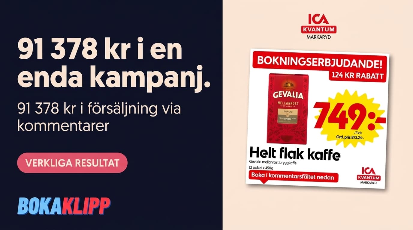 Hur ICA Kvantum Markaryd Bryggde Försäljningssuccé: Steg för steg till 110 Kaffebokningar