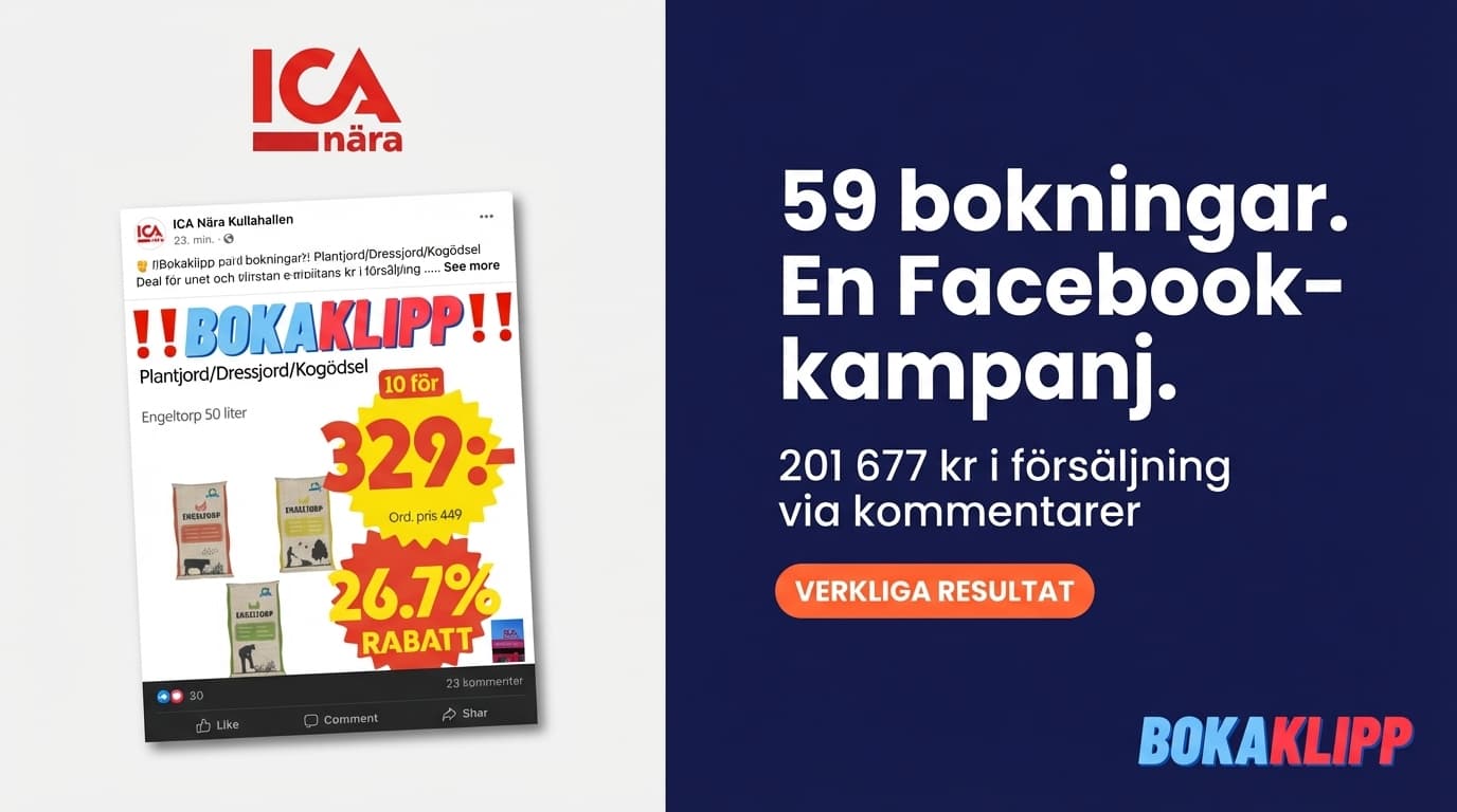 ICA Nära Kullahallen säljer för över 200 000 kr med Bokaklipp!