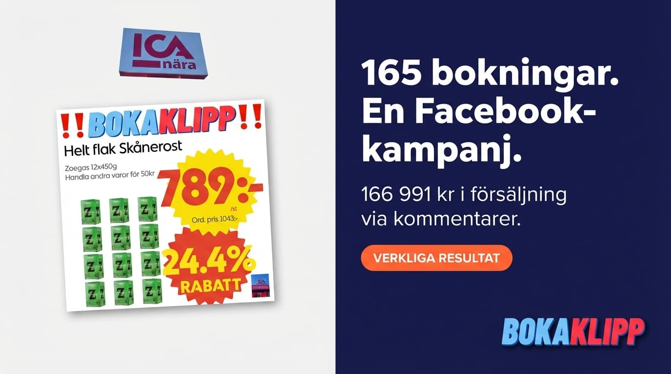 Gemenskapsskapad Försäljning: Hur ICA Nära Kullahallen Engagerade Lokalt med Bokaklipp